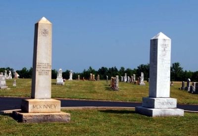 Thorne and McKinney Markers image. Click for full size.