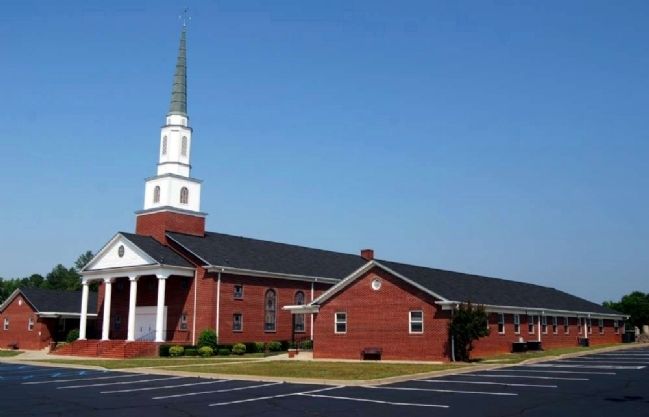 Arrowood Baptist Church -<br>Present-day Building image. Click for full size.