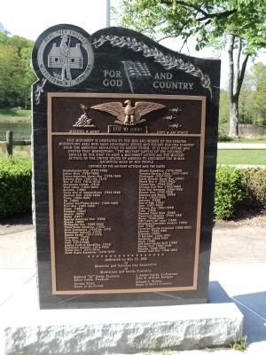 Morristown Military Memorial image. Click for full size.