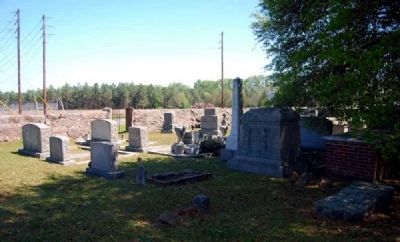 Ridge Spring Cemetery -<br>Watson Section image. Click for full size.
