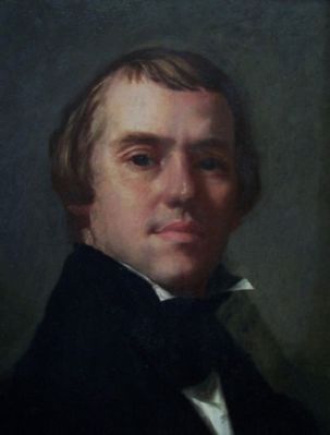William Harrison Scarborough<br>1812-1871<br>Self Portrait image. Click for full size.