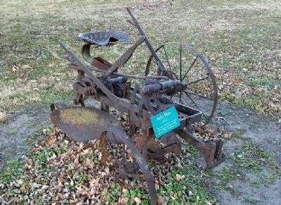 Sulky Plow and Marker image. Click for full size.