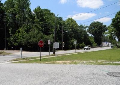 Wide view of the "Yankee Hill'' Marker. Click for full size. Wide view of the "Yankee Hill'' Marker image. Click for full size.