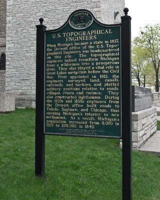 U.S. Topographical Engineers Marker image. Click for full size.
