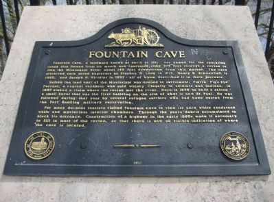 Fountain Cave Marker image. Click for full size.