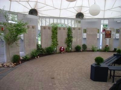 Rememberance Wall in Dutch Museum in Groesbeek. Click for full size. Rememberance Wall in Dutch Museum in Groesbeek image. Click for full size.