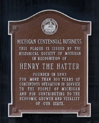 Henry the Hatter Marker image. Click for full size.