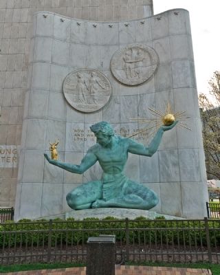 Spirit of Detroit. Click for full size. Spirit of Detroit image. Click for full size.