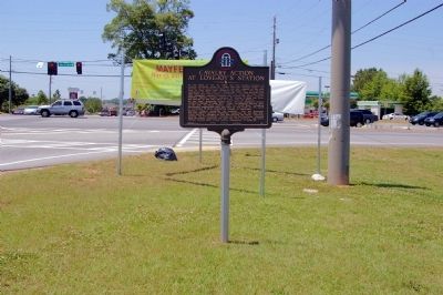 Cavalry Action at Lovejoy's Station Marker image. Click for full size.
