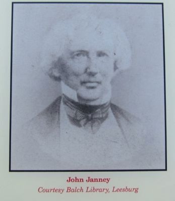 Portrait of John Janney image. Click for full size.