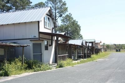 Shady Grove Camp Ground eastside outer row of cabins image. Click for full size.