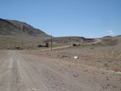 Remains of Candelaria, seven miles west of marker image. Click for full size.