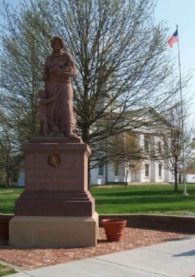 Madonna of the Trail Monument. Click for full size. Madonna of the Trail Monument image. Click for full size.