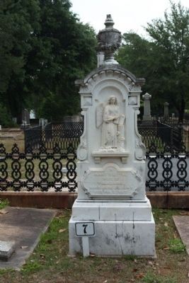 Memory Hill Cemetery, Mary V. Little Adams image. Click for full size.