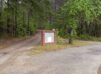 Wide view of the Brown Creek Soil Conservation District Marker. Click for full size. Wide view of the Brown Creek Soil Conservation District Marker image. Click for full size.
