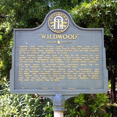 “Wildwood” Marker image. Click for full size.