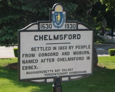 Chelmsford Marker image. Click for full size.