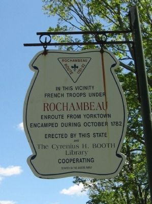 Rochambeau Marker image. Click for full size.