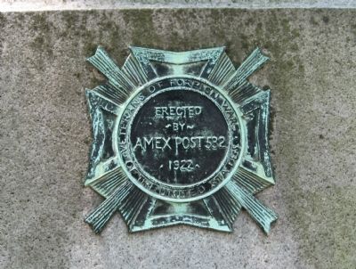 Medallion on the Pedestal. Click for full size. Medallion on the Pedestal image. Click for full size.