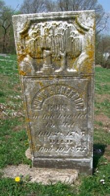 William C. Greenup Grave Marker. Click for full size. William C. Greenup Grave Marker image. Click for full size.