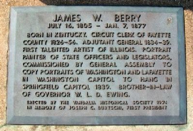 James W. Berry Marker image. Click for full size.