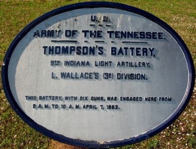 Thompson's Battery Marker image. Click for full size.