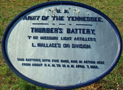 Thurber's Battery Marker image. Click for full size.