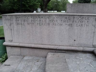 Left Wing of Monument. Click for full size. Left Wing of Monument image. Click for full size.