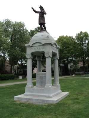 Jersey City Firemen Memorial image. Click for full size.