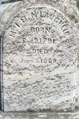 Isabella McLaughlin Grave Marker image. Click for full size.