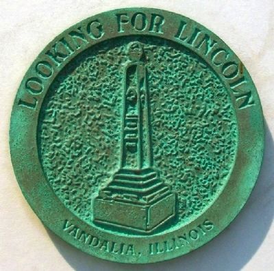 4" Lincoln Attends Funerals Rubbing Medallion image. Click for full size.