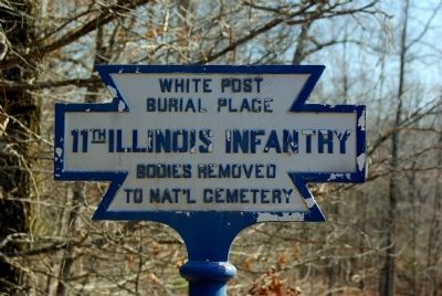 11th Illinois Infantry Marker image. Click for full size.