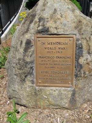 Plaque Next to the Marker image. Click for full size.