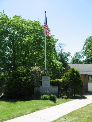 Dobbs Ferry Veterans Memorial image. Click for full size.