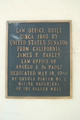 Law Office Marker image. Click for full size.