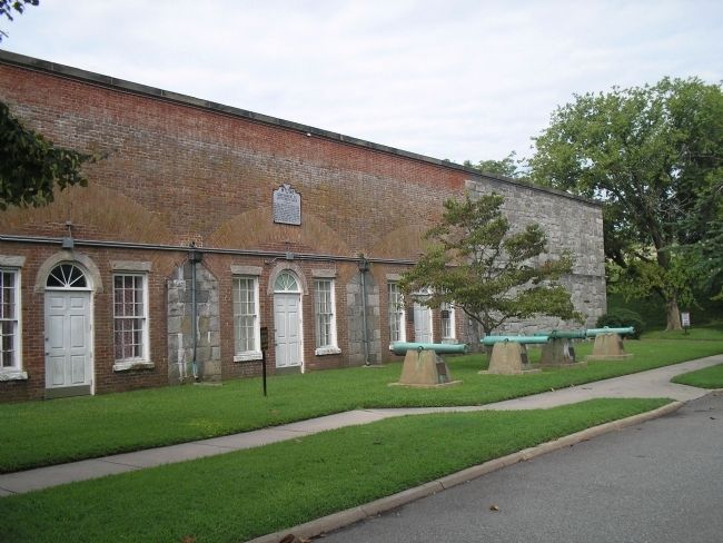 Artillery at Fort Monroe's Casemate Museum image. Click for full size.