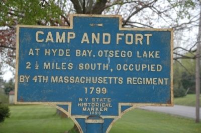 Camp and Fort Marker image. Click for full size.