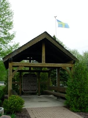 First Swedish Settlers in Wisconsin Marker image. Click for full size.