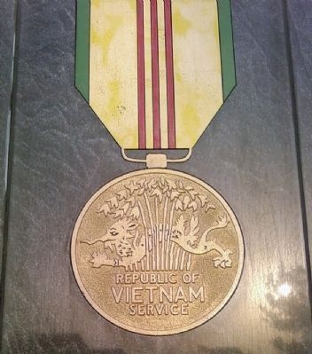 detail from State of Kansas Vietnam Veterans Memorial. Click for full size. detail from State of Kansas Vietnam Veterans Memorial image. Click for full size.