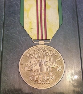 detail from State of Kansas Vietnam Veterans Memorial image. Click for full size.