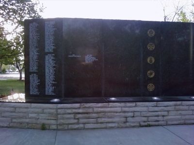 State of Kansas Vietnam Veterans Memorial Marker. Click for full size. State of Kansas Vietnam Veterans Memorial Marker image. Click for full size.