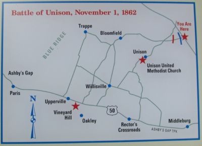 Battle of Unison, November 1, 1862 image. Click for full size.