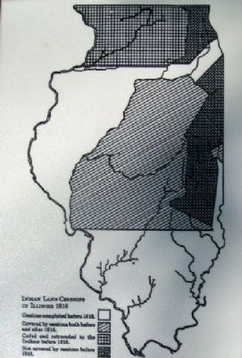 Illinois Map on Polished Politician Marker image. Click for full size.