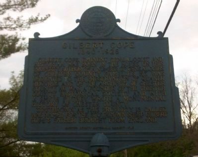 Gilbert Cope Marker image. Click for full size.