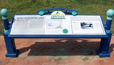 Lincoln Travels To The Capital Marker. Click for full size. Lincoln Travels To The Capital Marker image. Click for full size.
