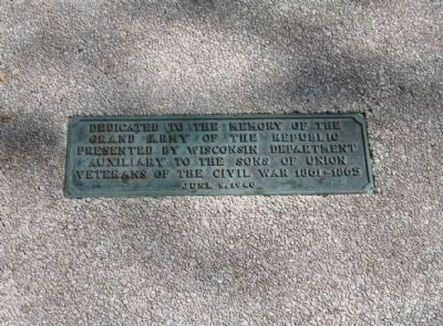Plaque on Bench image. Click for full size.