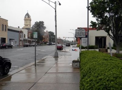 Wide view of the T. Walter Bickett Marker image. Click for full size.