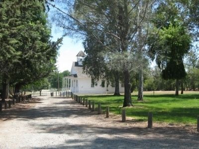 View of the Schoolhouse From the La Grange Cemetery image. Click for full size.