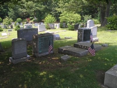 Fremont Family Plot in Rockland Cemetery image. Click for full size.
