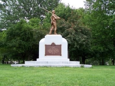 Union Civil War Monument ,south lawn, State Capitol image. Click for full size.